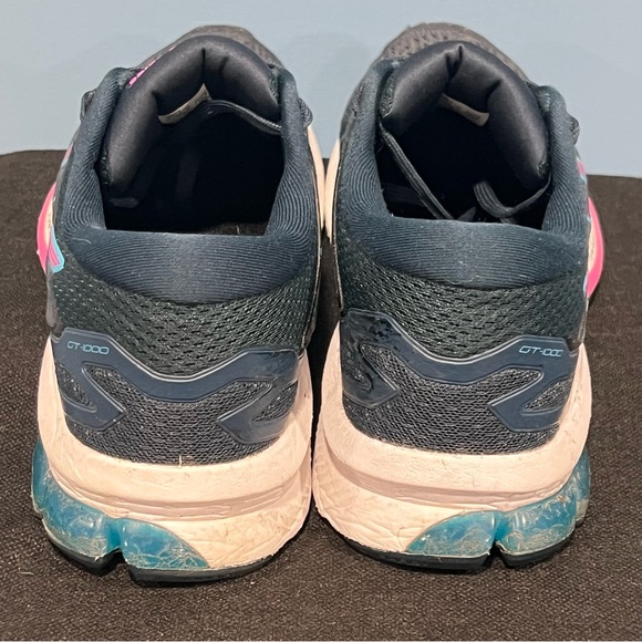 Women’s Asics GT 1000 Athletic Running Shoes Sneakers Women's Size 9 Purple Blue - Picture 5 of 8